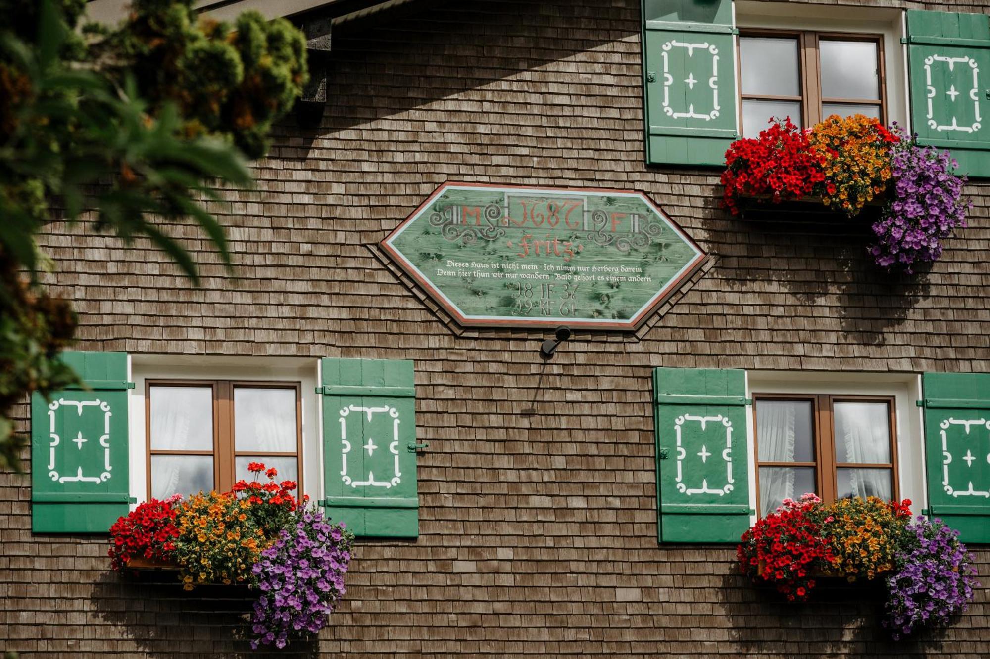 Hotel Gästehaus Fritz Mittelberg Exterior foto